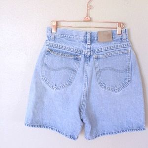 Vintage LEE’S 90s high rise denim jeans shorts